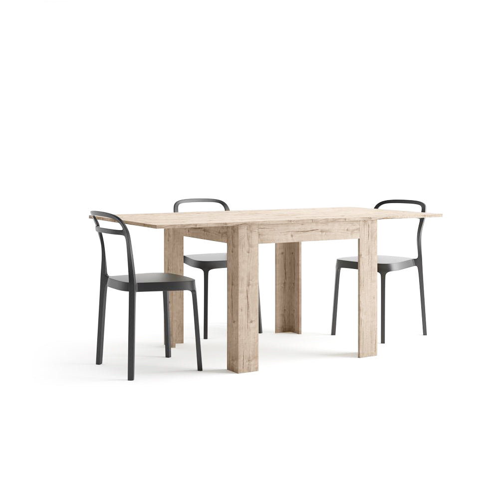 Table extensible Eldorado — Chêne — 90(180)x90 cm