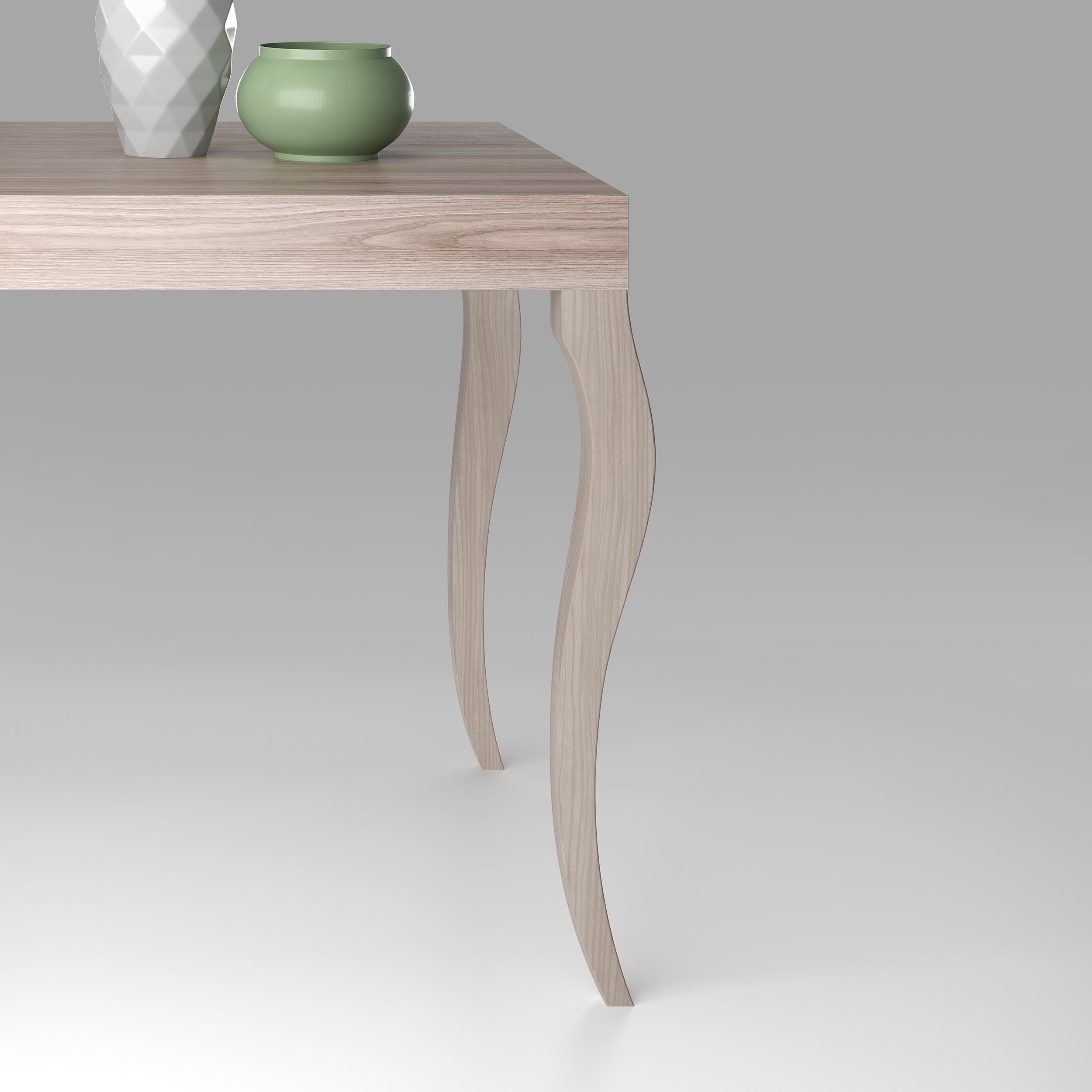 Table extensible Classico — Orme Nacré — 120(200)x80 cm