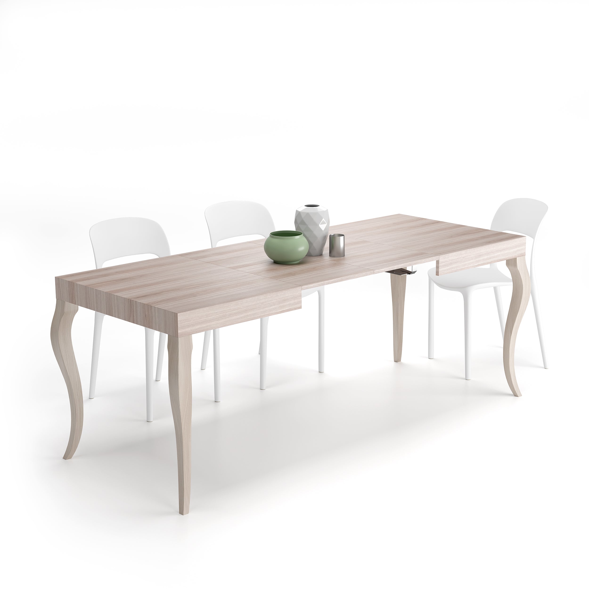 Table extensible Classico — Orme Nacré — 120(200)x80 cm